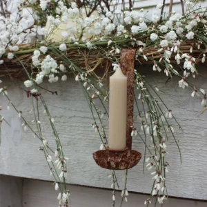 Kammerleuchter braunrost zum Hängen