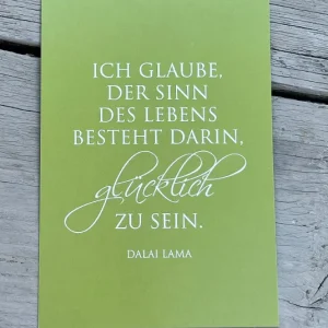 Karte – Sinn des Lebens