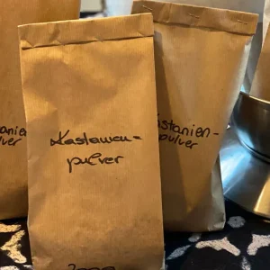 Kastanienpulver – Rohmaterial 200g für 4l