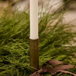 Stabkerzenspieß messing für dünne Kerzen