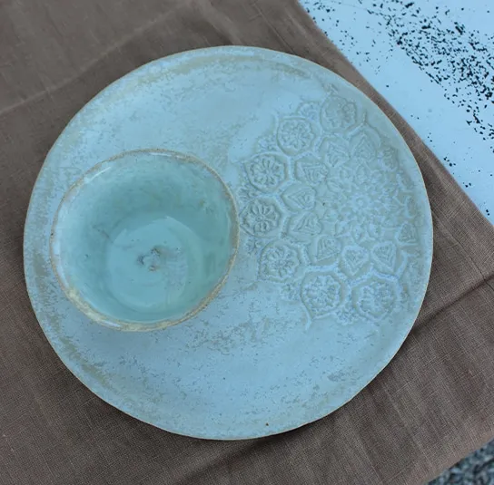 Läufer Leinen braun – Bild 8