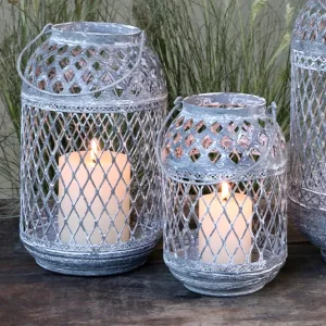 Laterne antique Zink