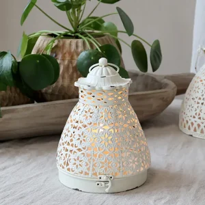Laterne, Windlicht Florentina antique creme