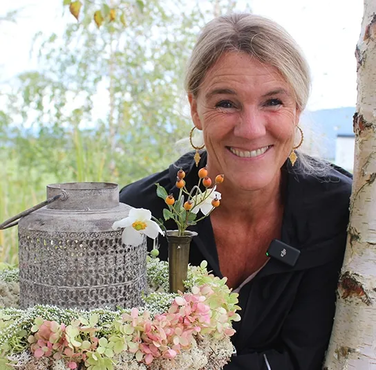 Laterne Milena antique grau mit Henkel – Bild 3