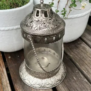 Laterne silber