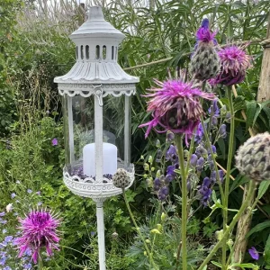 Stecklaterne Landhaus