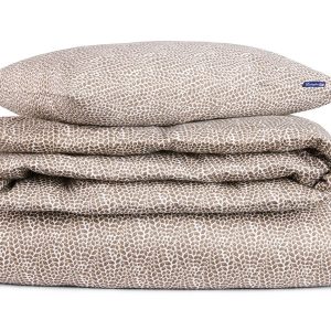 LEXINGTON Bettwäsche LEAF VINES PRINTED COTTON SATEEN BED SET, 155 x 220, 80 x 80