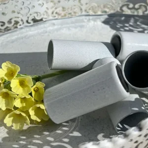 Magnet – Stabkerzenhalter weiß