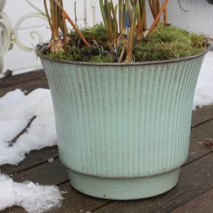 Outdoortopf, Übertopf Merina salbei – 2 Größen