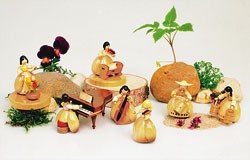 Biedermeier – 2 Gärtnerinnen