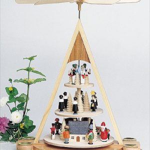 Pyramide Erzgebirgsweihnacht, 3 Etagen