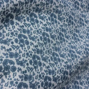 Polster blumig blau inkl. Füllung