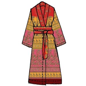 BASSETTI Kimono MONTEFANO R1, Größe L/XL