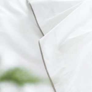 DESIGNERS GUILD Bettwäsche ASTOR NATURAL, 140×200, 70×90