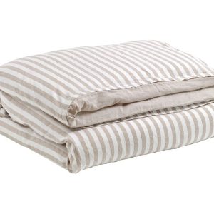 CF by Christian Fischbacher Bettwäsche SUMMERTIME Oatmeal – Bettbezug 140 x 200 (österreichische Größe)