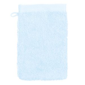 DESCAMPS Waschhandschuh 15×22, Farbe ciel
