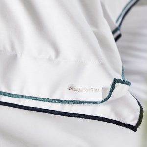 DESIGNERS GUILD Bettwäsche ASTOR MIDNIGHT & AQUA, 135 x 200, 80 x 80