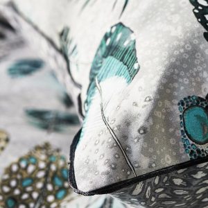 DESIGNERS GUILD Bettwäsche QUILL DUCK EGG, Kissenbezug 40×80