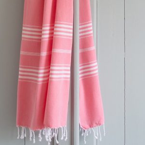 Hamamtuch „candy pink“, 100 x 210