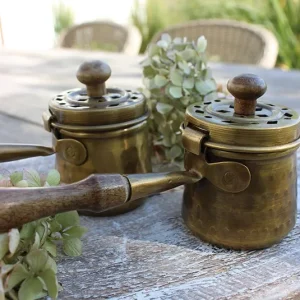 Räucherpfanne Messing