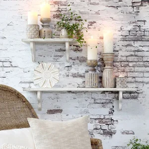 Wandregal antique lang