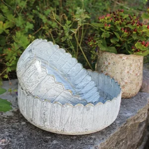 Schale, Vogeltränke Timur Rüschen