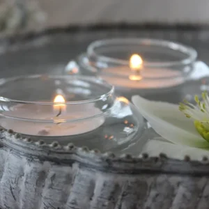 Schwimmschale Glas für Teelichter