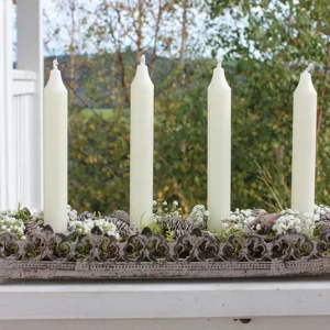 DIY Adventset – Teller grau länglich