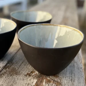 Schale handmade black