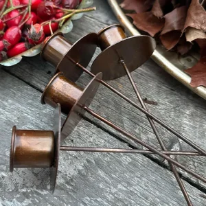 Stabkerzenspieß braun