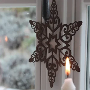 Schneeflocke, Stern Metall
