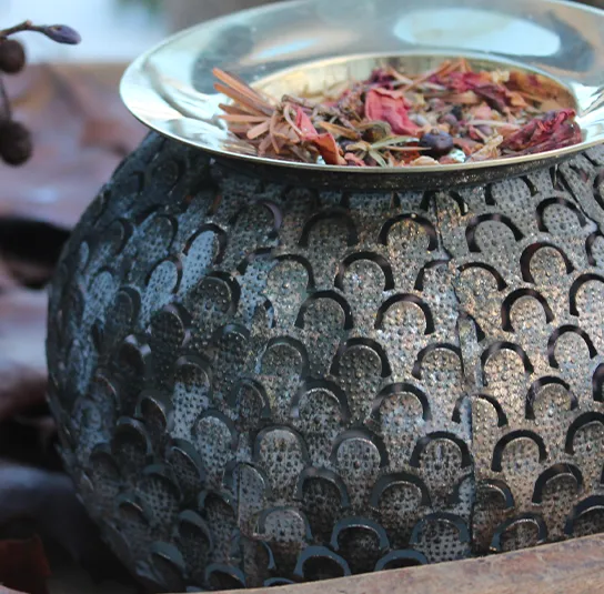 Stövchen Alma Leaf Groß – Bild 3