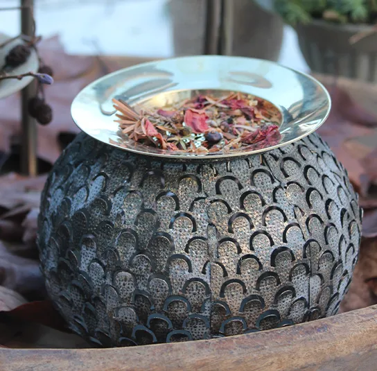 Stövchen Alma Leaf klein – Bild 6