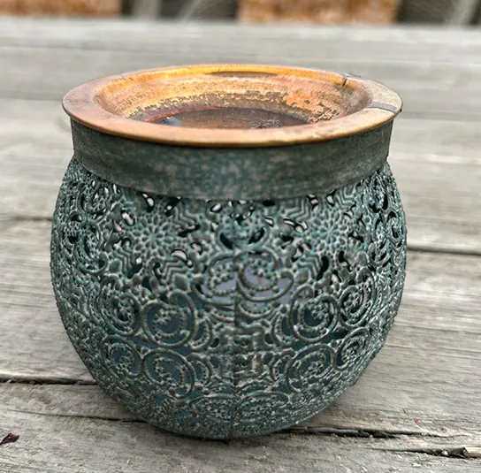 Stövchen Mysig grün/türkis – Bild 4