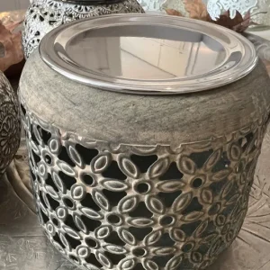 Stövchen Olive klein mit Räucherplatte