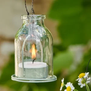 Hängeteelicht pastellgrün