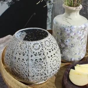 Windlicht Flora klein