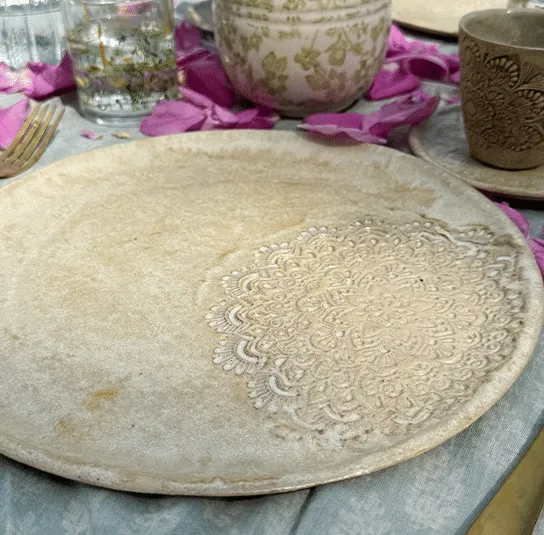 Teller Dani sand – 28 cm – Bild 3