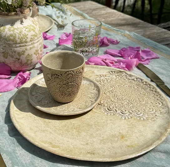 Teller Dani sand – 28 cm – Bild 5