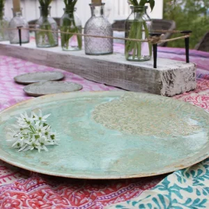 Teller Dani türkis – 28 cm