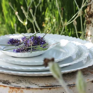 Teller, Tablett Laura weiß