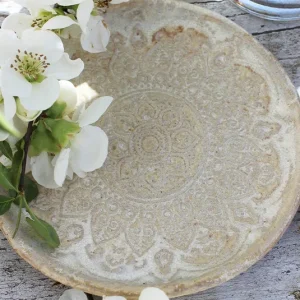 Teller Dani Mandala Sand – 14 cm