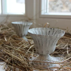 Topf Juna weiß antique klein