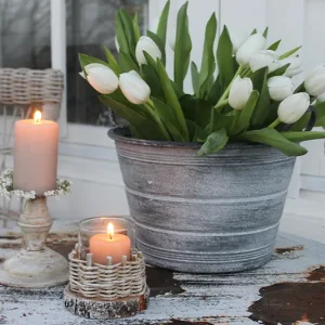 Übertopf Pflanzgefäß Luca hoch