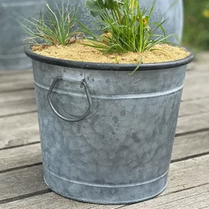 Zinktopf mit Henkel klein