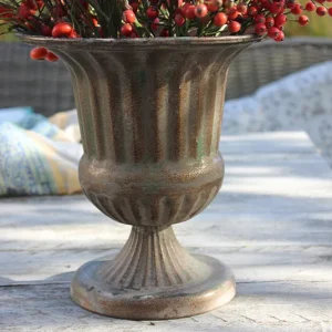 Topf Enio grau/grün