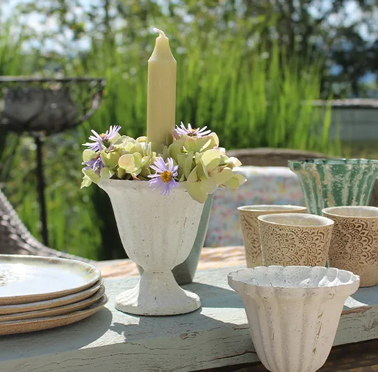 Topf Janne creme weiß – Bild 3