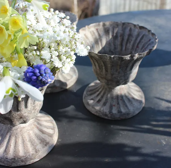 Topf Juna grau antique klein – Bild 8