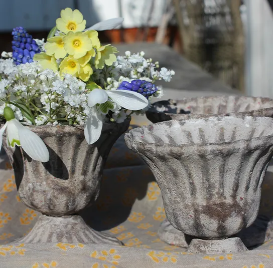 Topf Juna grau antique klein – Bild 5