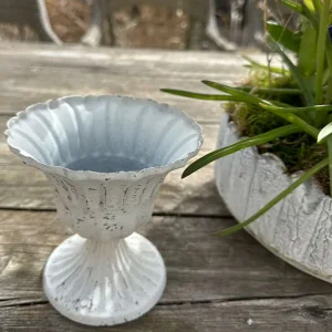 Topf Juna weiß antique groß